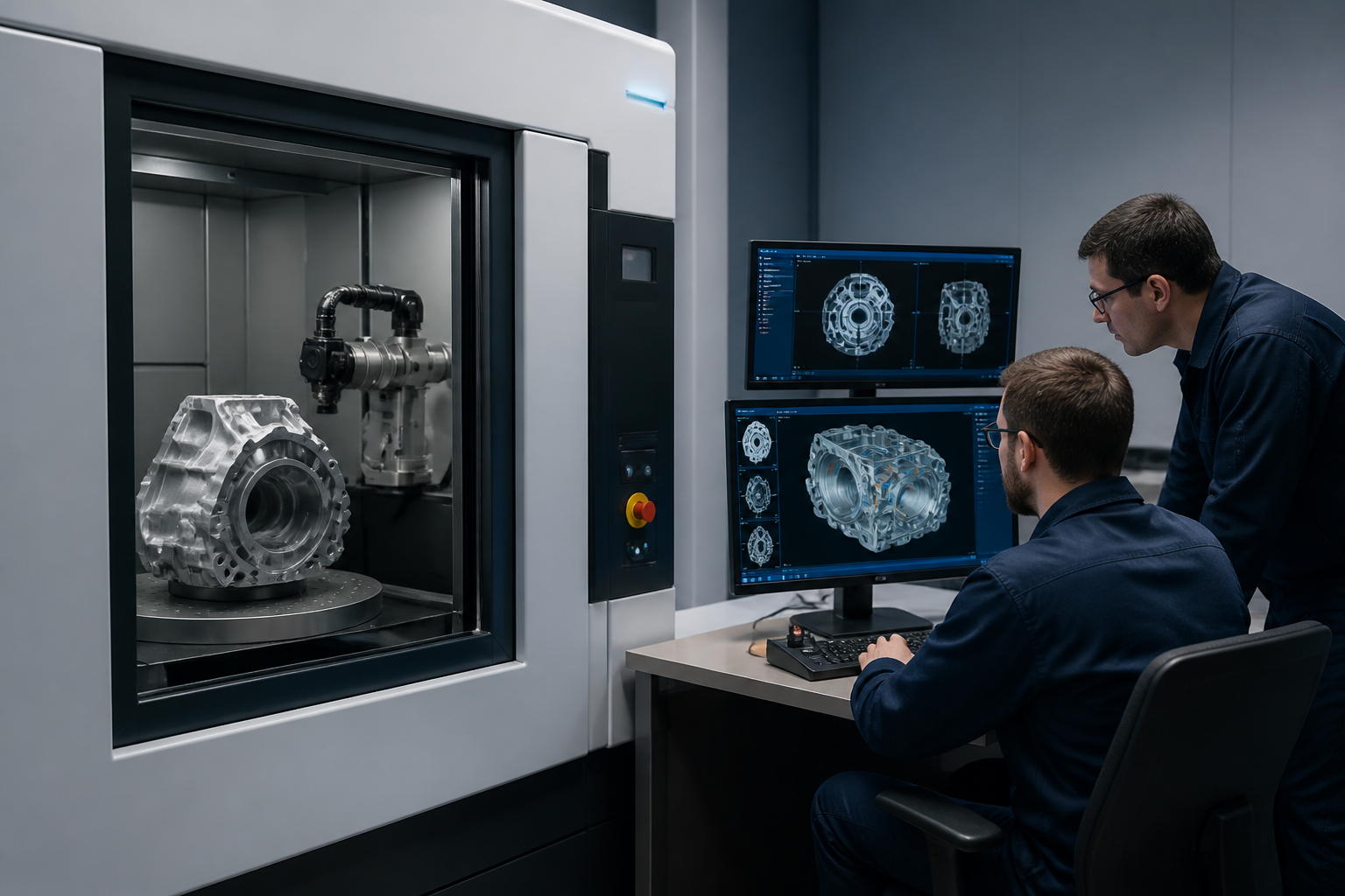 AI Vision + Industrial CT: Detectarea defectelor de 10 ori mai rapidă