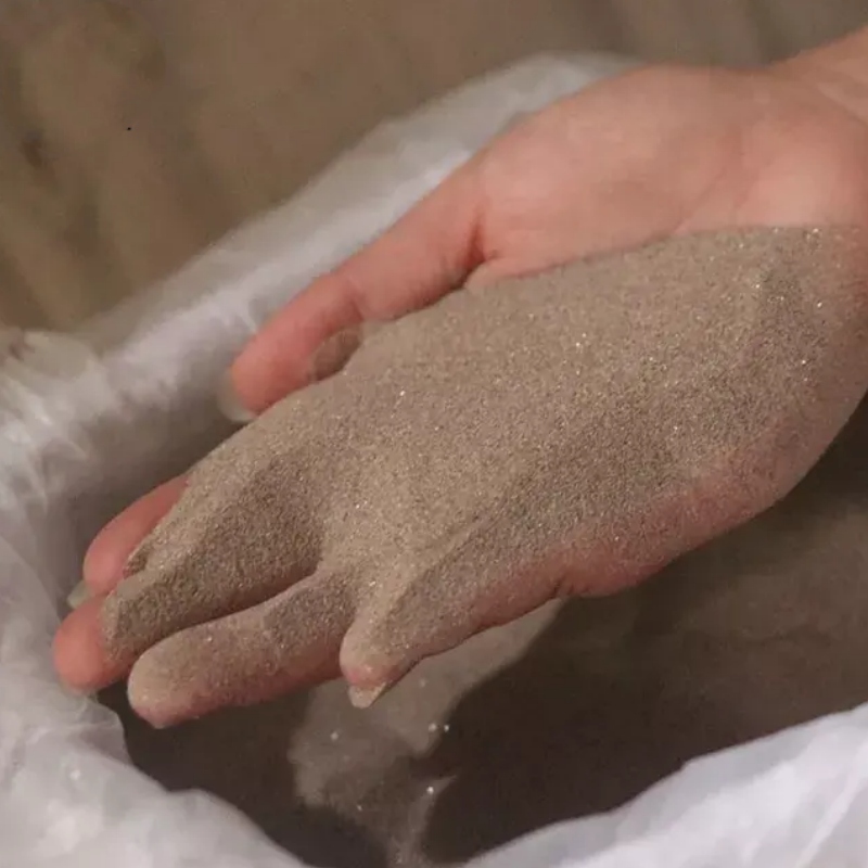 Nisip de zircon refractar 2340°C Punct de topire pentru cuptoare cu temperatură înaltă